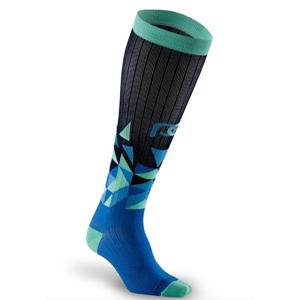 Womens Pro Compression Marathon Blue Vertex OTC Compression Socks sz L/XL